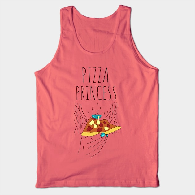 pizza princess Tank Top by FandomizedRose